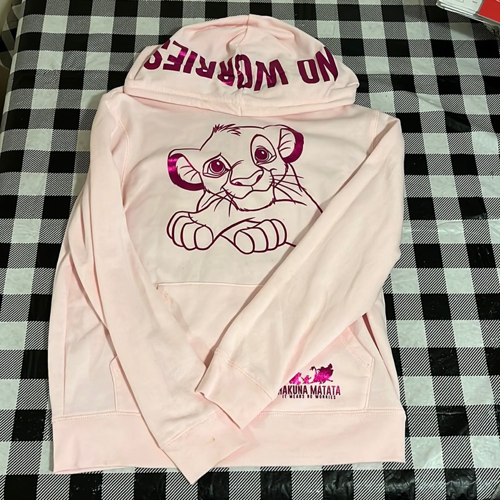 Pink Simba Hoodie.